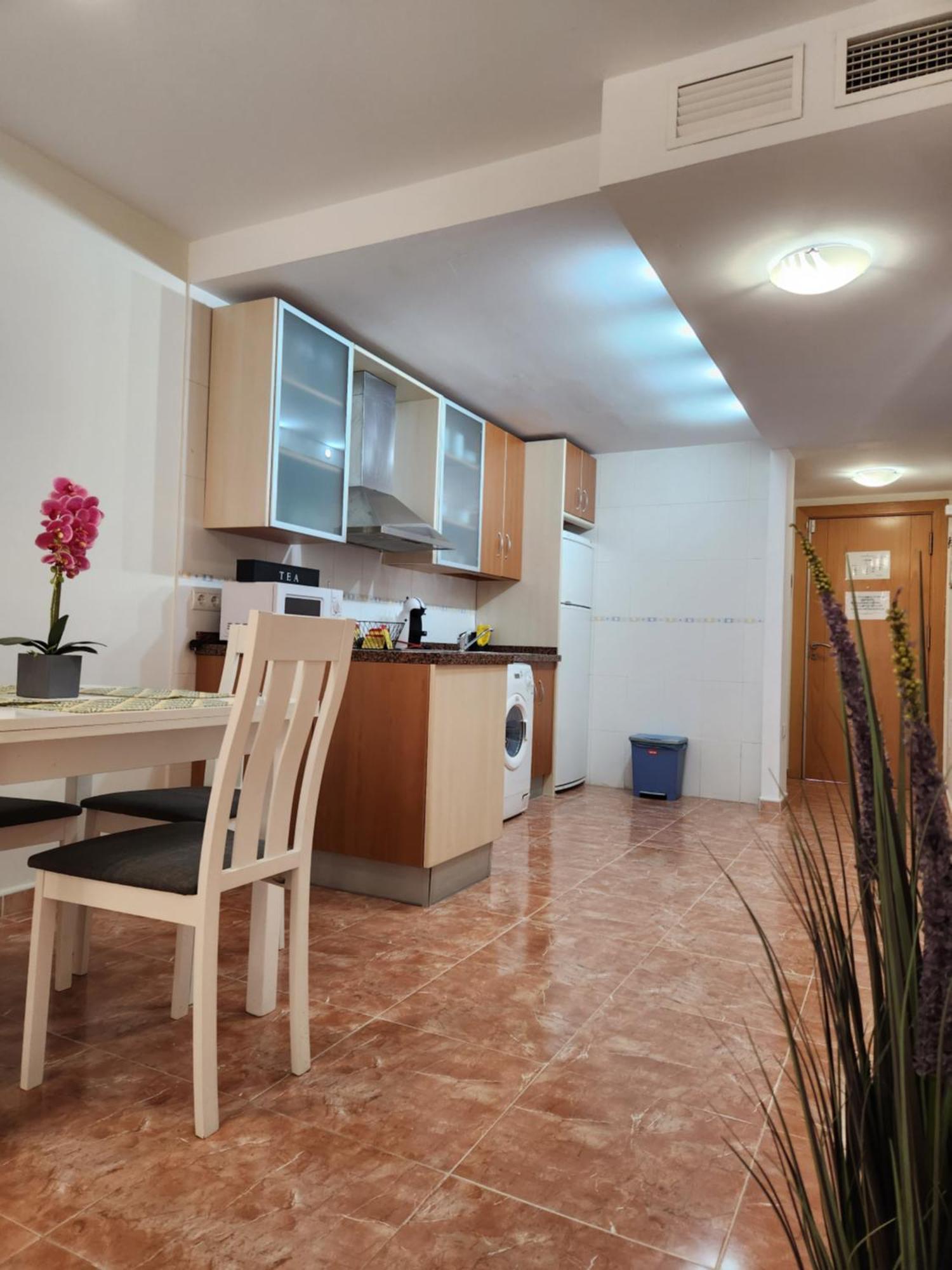Bajo En Primera Linea De Vera-Playa Con Piscina Privada! 外观 照片