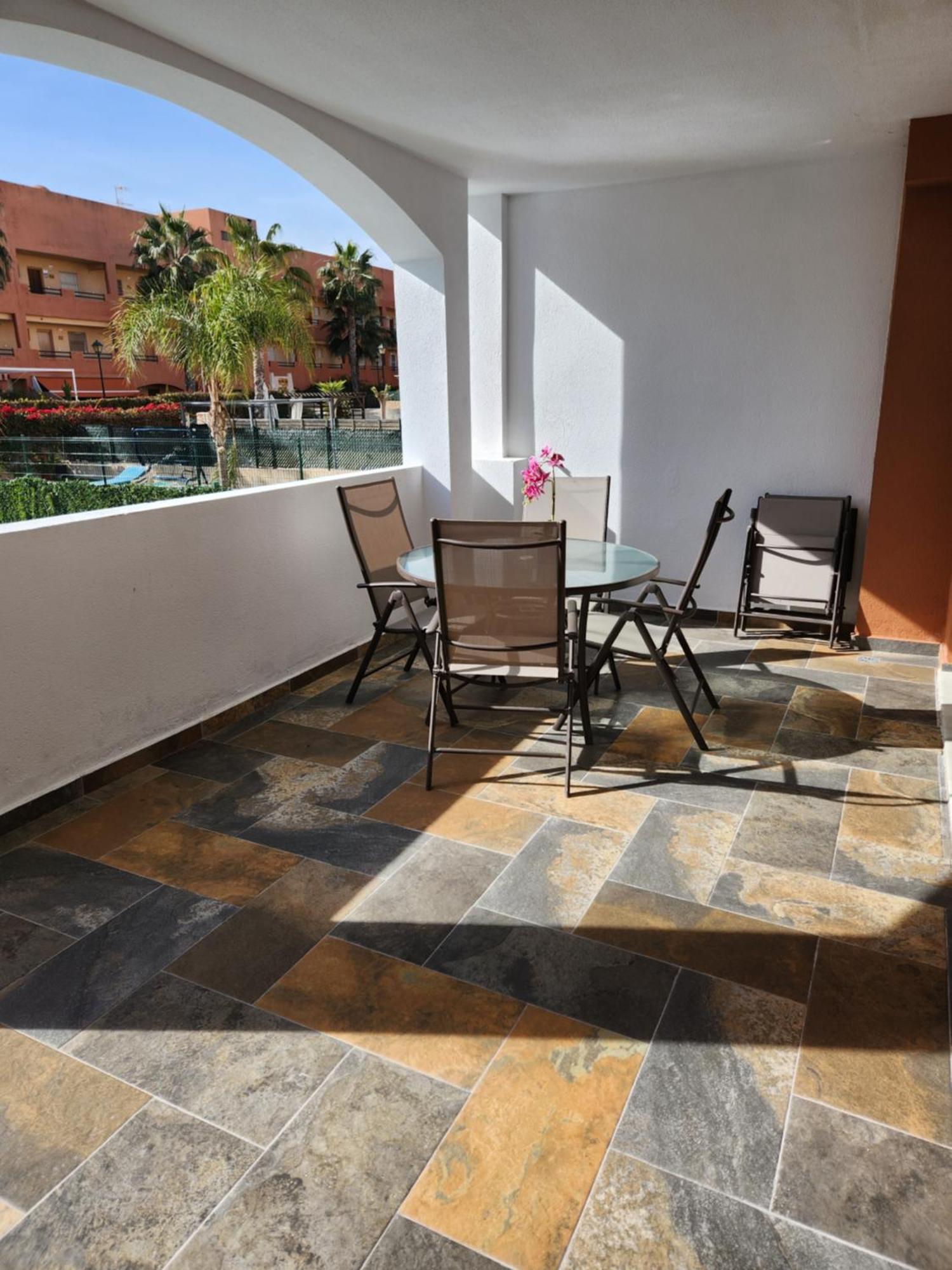 Bajo En Primera Linea De Vera-Playa Con Piscina Privada! 外观 照片