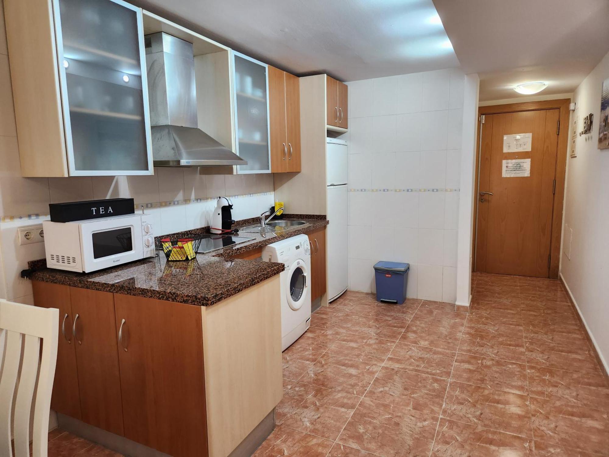 Bajo En Primera Linea De Vera-Playa Con Piscina Privada! 外观 照片