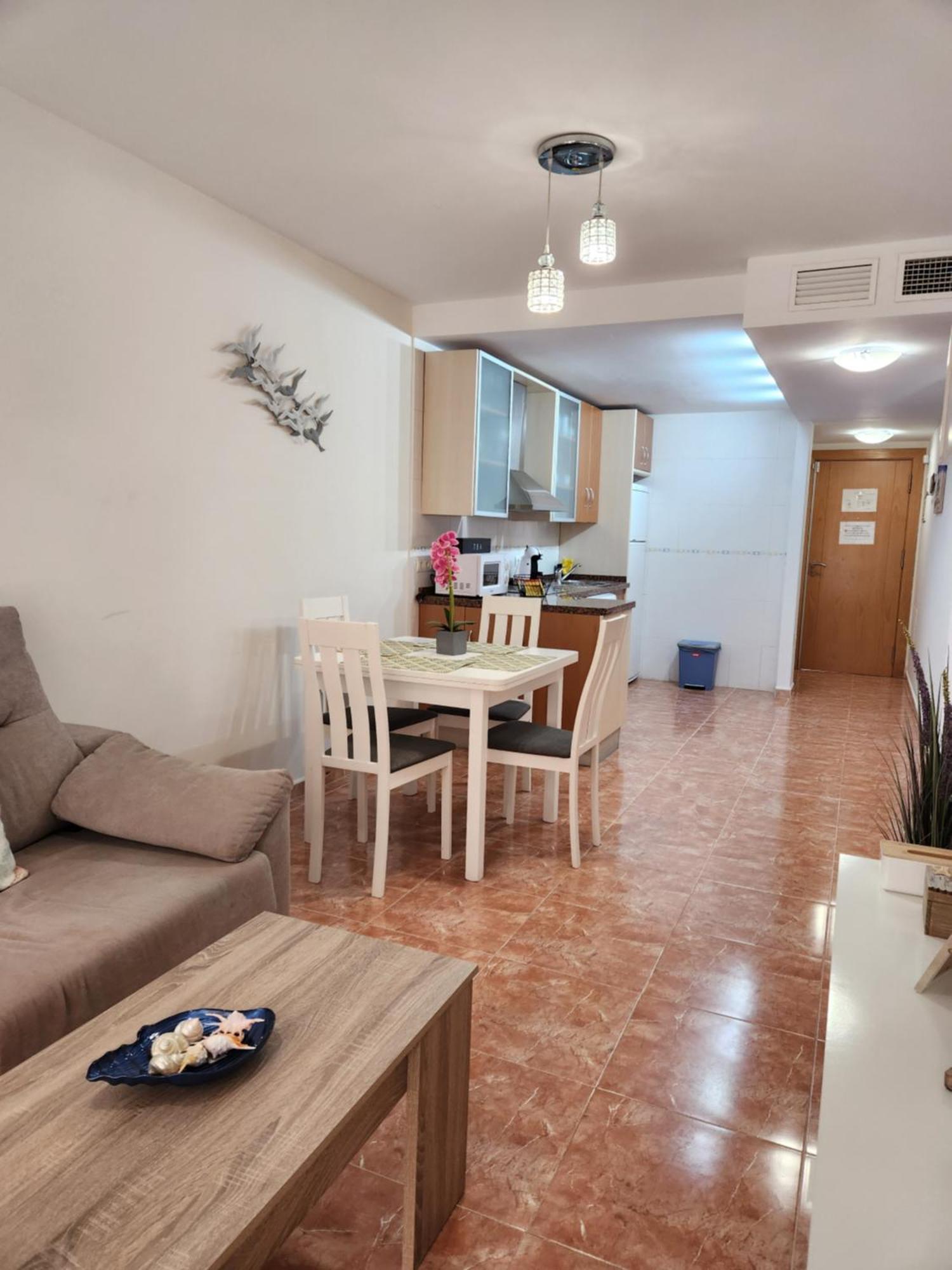 Bajo En Primera Linea De Vera-Playa Con Piscina Privada! 外观 照片