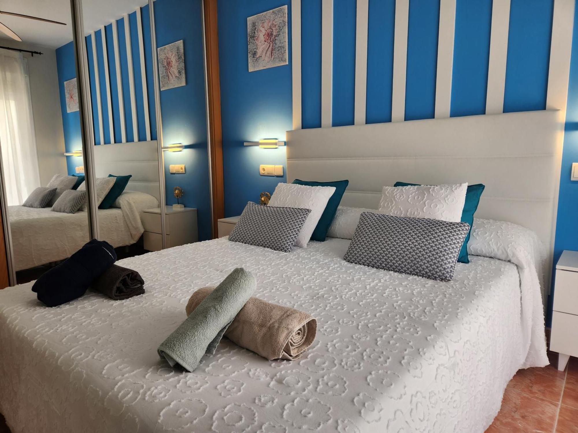 Bajo En Primera Linea De Vera-Playa Con Piscina Privada! 外观 照片
