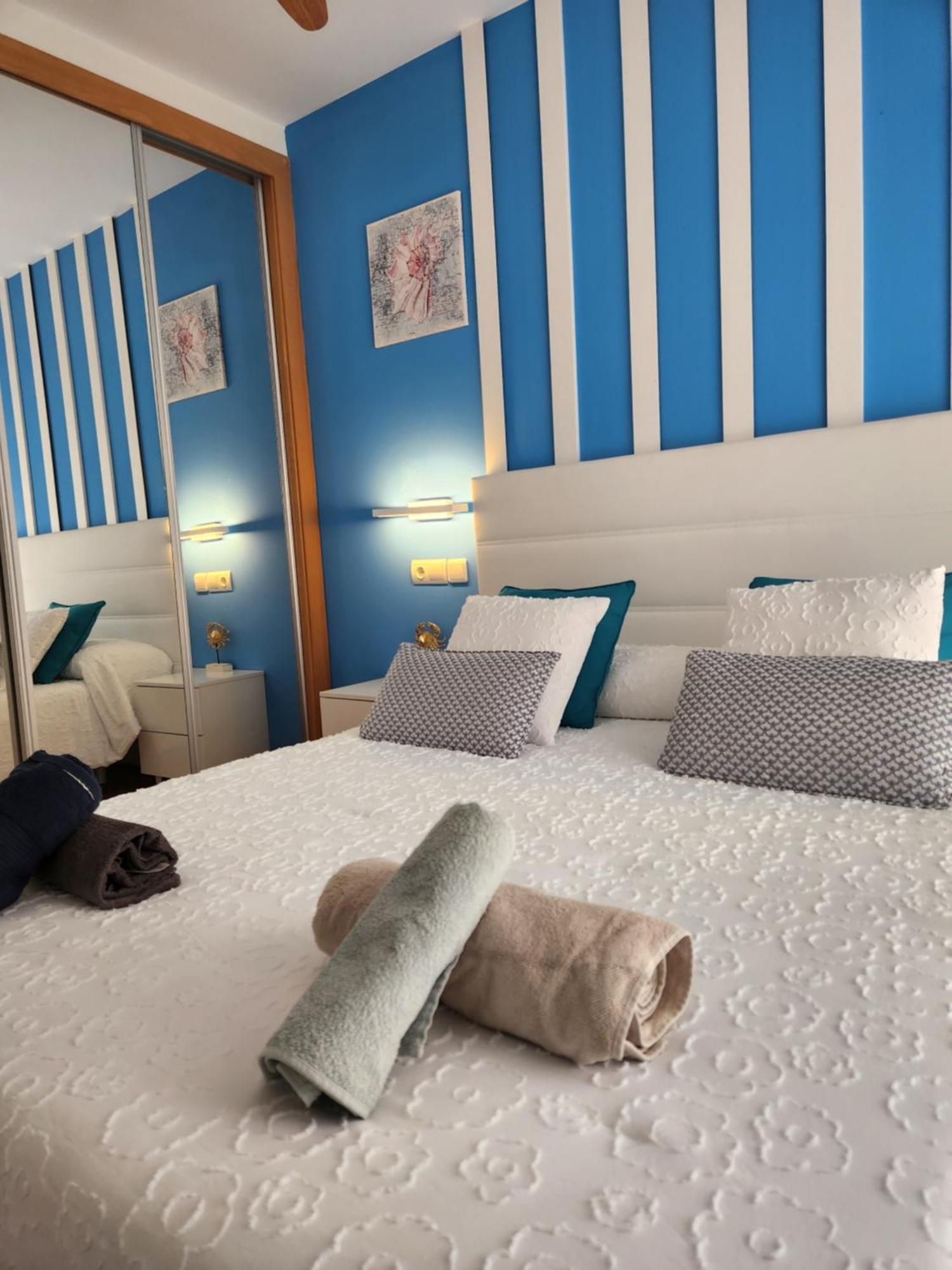 Bajo En Primera Linea De Vera-Playa Con Piscina Privada! 外观 照片